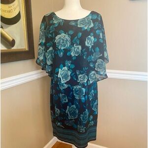 3/4 sleeve sheath dress